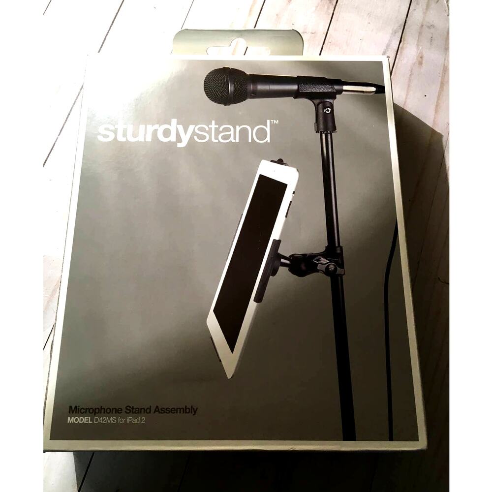 Dunlop iPad2 Tablet Holder Microphone Sturdy Stand D42MS Tablet Mount Assembly